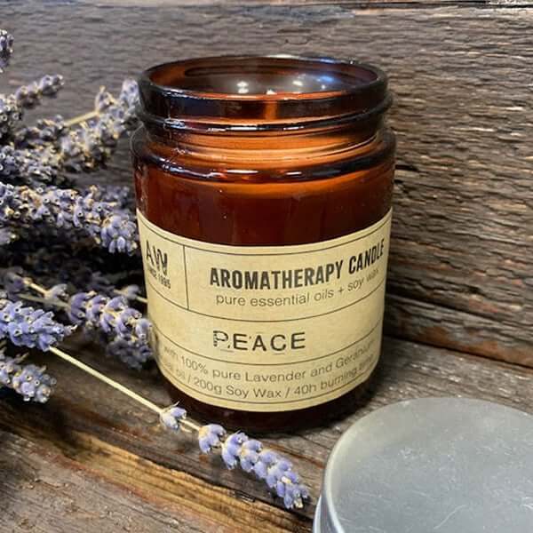 Natural Soy Wax Vegan Aromatherapy Candles - planet-rainbow.co.uk